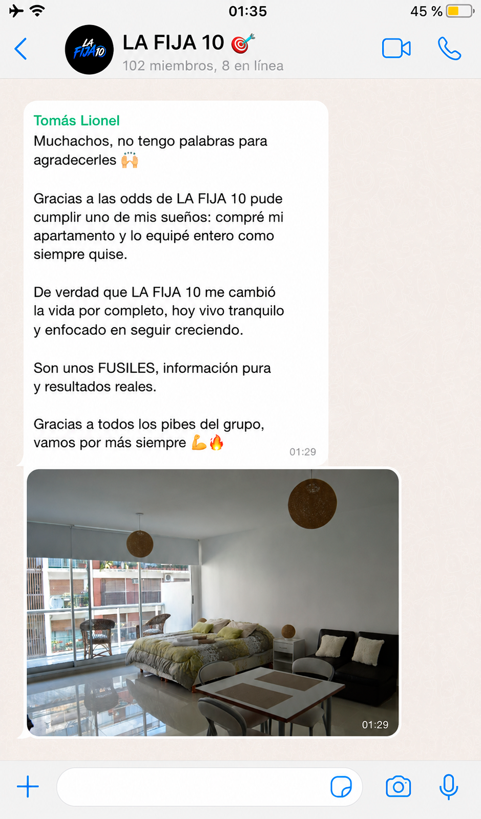 Print de miembro — departamento